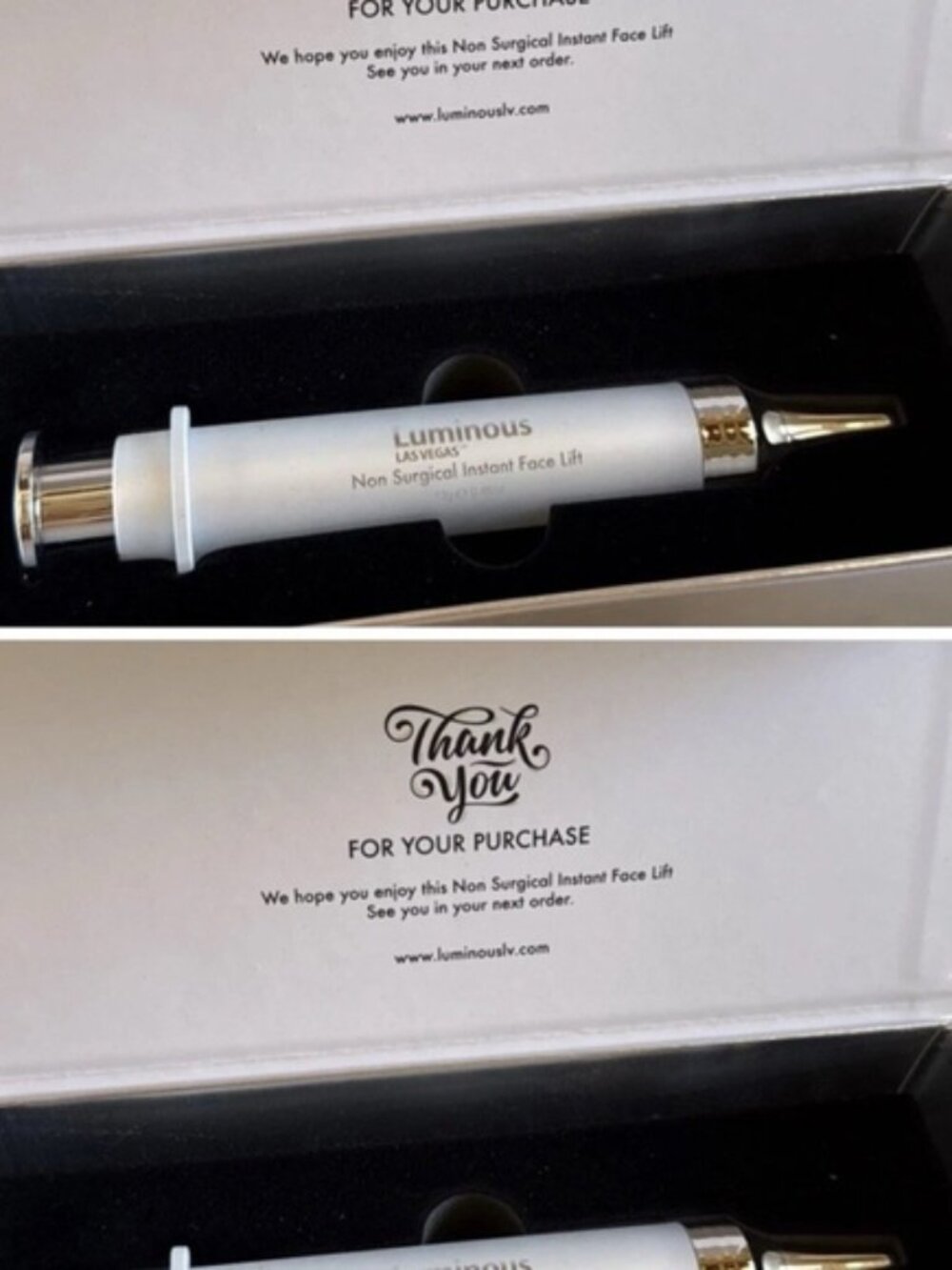 2 Luminous Las Vegas Non-Surgical Instant Face Lift | 13g/0.46 Oz | New In Box